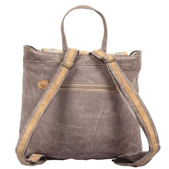 🆕Myra Bag ROYAL VINTAGE Canvas Backpack Purse Bag - Picture 4 of 8